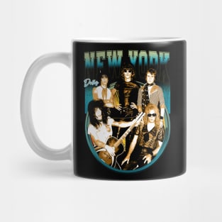 New York Dolls Anthems Visualizing Rock 'N' Roll Legends Mug